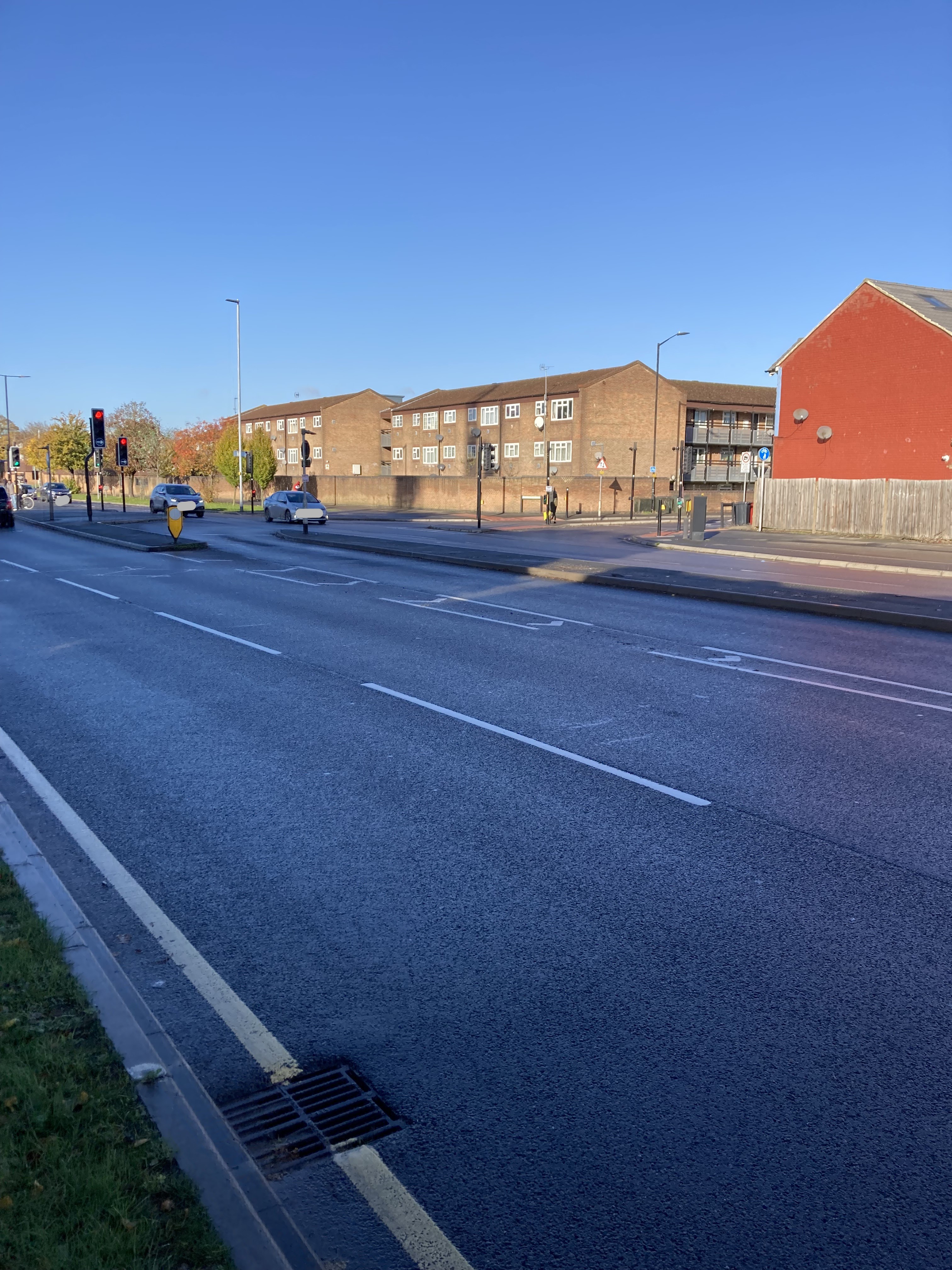 Slough Town Centre Wellington Street site: East view